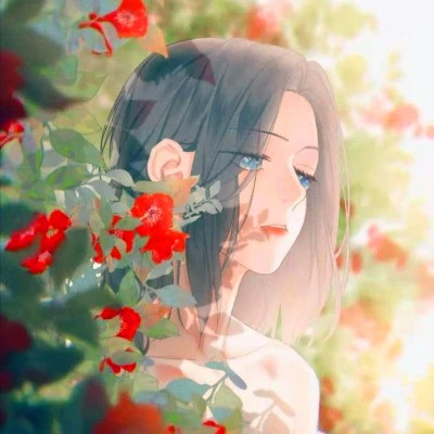 好看精致女生单人头像动漫图片