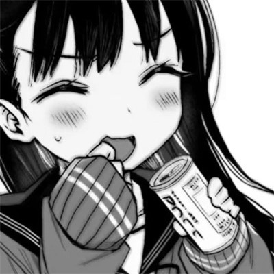 高级感黑白动漫女头