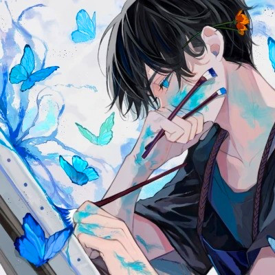 精致动漫男生头像