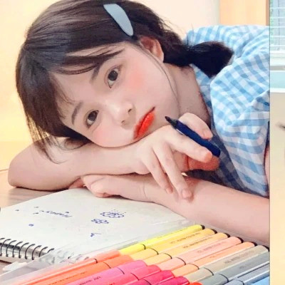 可爱少女头像图片