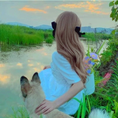 唯美可爱女生头像
