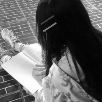 头象图片女黑白真人可爱