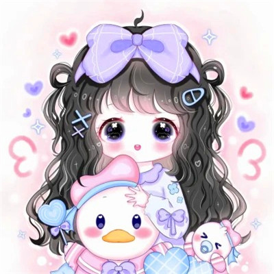 微信头像图片卡通可爱女生