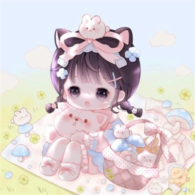 微信头像图片卡通可爱女生