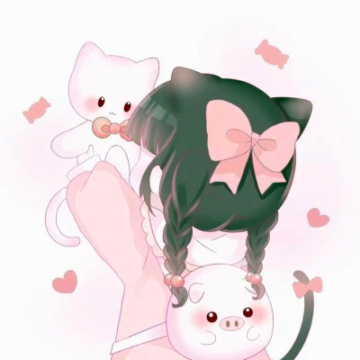 微信头像图片卡通可爱女生