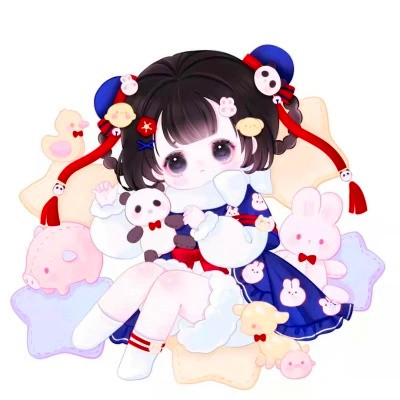 微信头像图片卡通可爱女生
