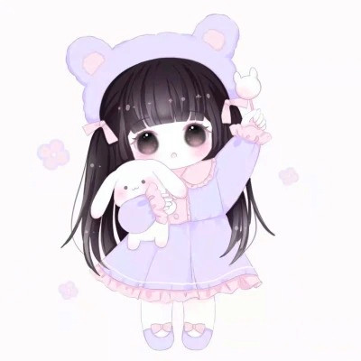 微信头像图片卡通可爱女生