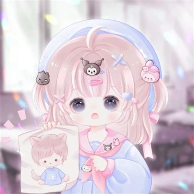 微信头像图片卡通可爱女生
