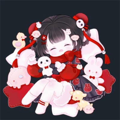 微信头像图片卡通可爱女生