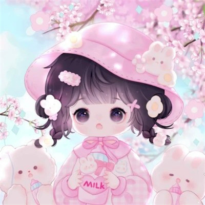 微信头像图片卡通可爱女生