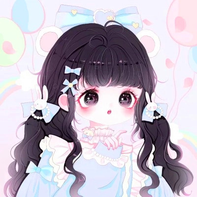 微信头像图片卡通可爱女生