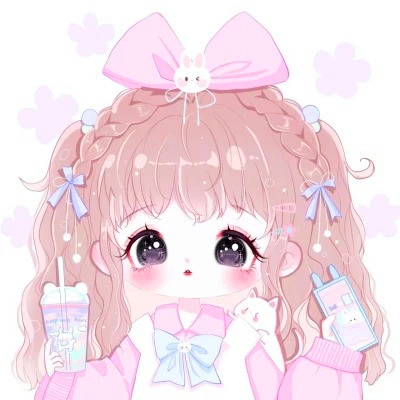 微信头像图片卡通可爱女生