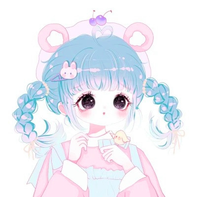 微信头像图片卡通可爱女生