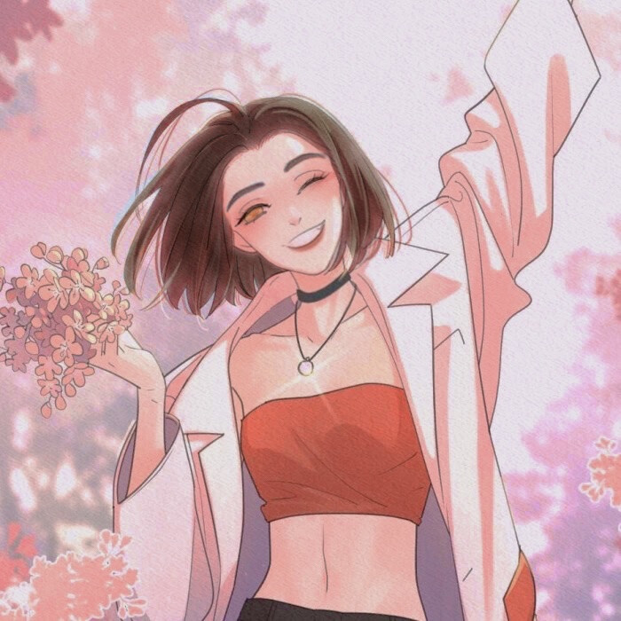 唯美成熟一男一女动漫情头图片