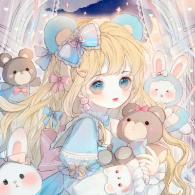 2025头像可爱卡通女生漂亮图片