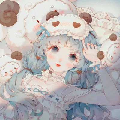 2025头像可爱卡通女生漂亮图片