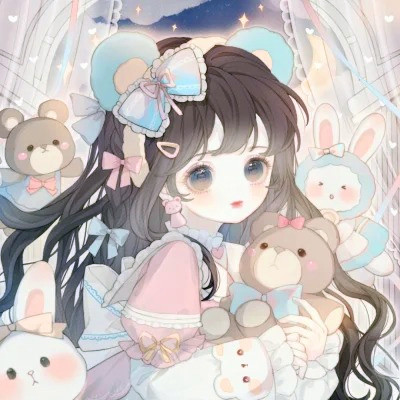 2025头像可爱卡通女生漂亮图片