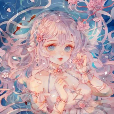 2025头像可爱卡通女生漂亮图片