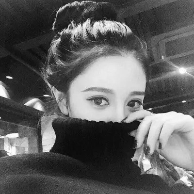 超拽霸气黑白女生头像图片