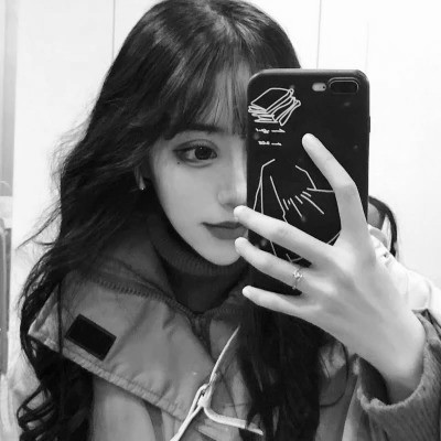 超拽霸气黑白女生头像图片