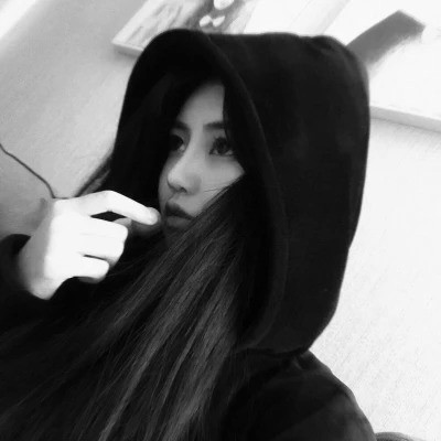 超拽霸气黑白女生头像图片
