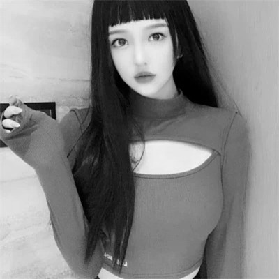超拽霸气黑白女生头像图片