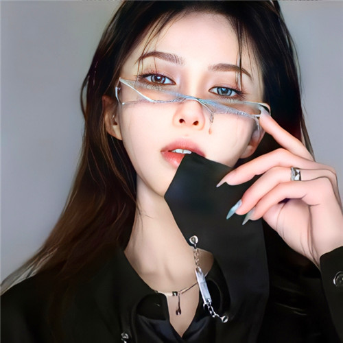 高级感满满酷酷的拽姐女生头像图片