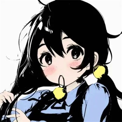 头像女ins高级质感动漫高清图片
