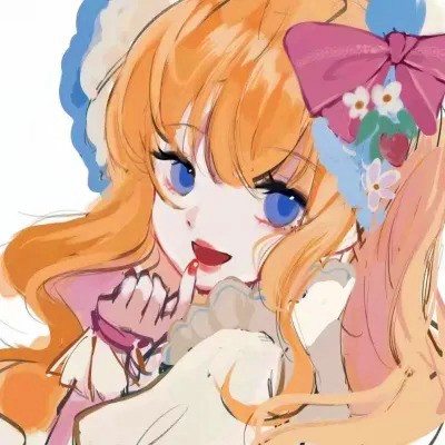 头像女ins高级质感动漫高清图片