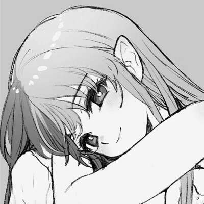 黑白漫画系列动漫女头图片