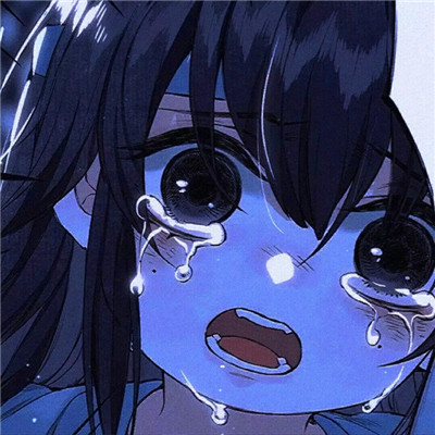  emo伤感头像女生动漫图片