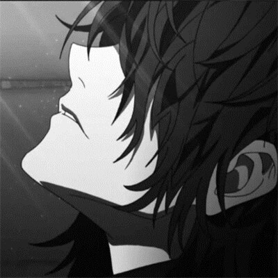 伤感emo头像男