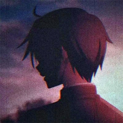 伤感emo头像男