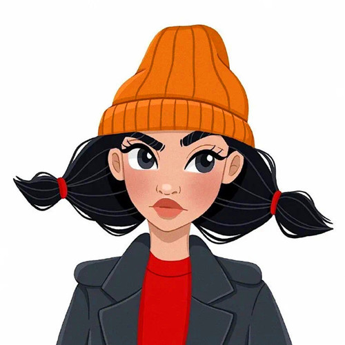 超级不明显的闺蜜头像图片