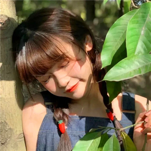 女生头像慵懒偏冷淡风小众好看图片