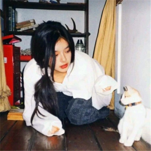 女生头像慵懒偏冷淡风小众好看图片