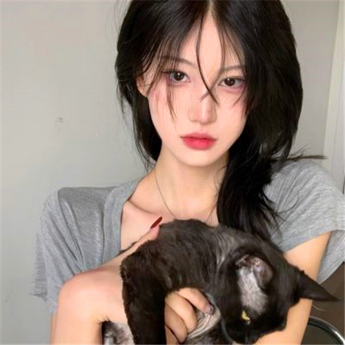 女生头像慵懒偏冷淡风小众好看图片