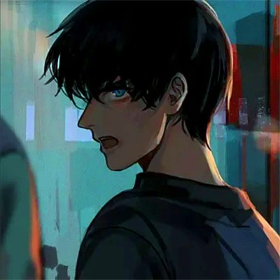帅气动漫版男孩图片头像