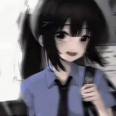 超可爱二次元女生头像呆萌图片