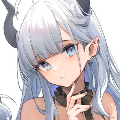 超可爱二次元女生头像呆萌图片