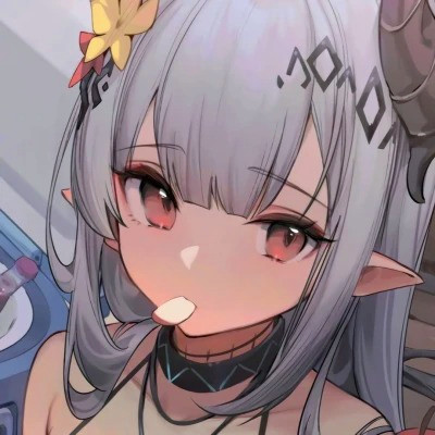 超可爱二次元女生头像呆萌图片