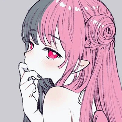 超可爱二次元女生头像呆萌图片