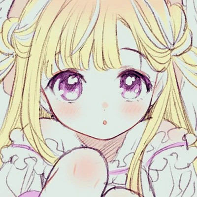超可爱二次元女生头像呆萌图片