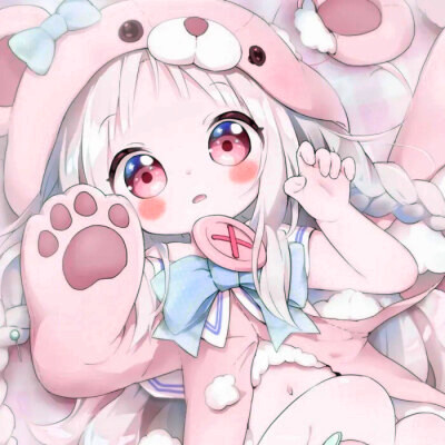 超可爱二次元女生头像呆萌图片