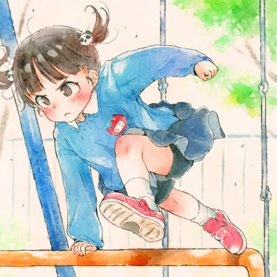 超可爱二次元女生头像呆萌图片