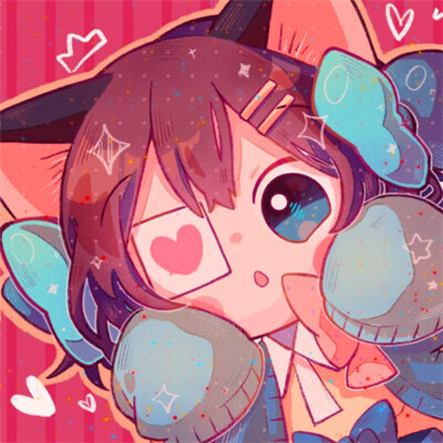 超可爱二次元女生头像呆萌图片