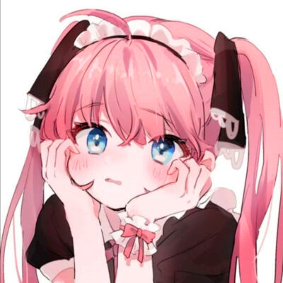超可爱二次元女生头像呆萌图片