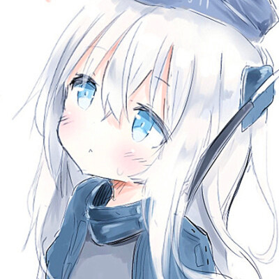 超可爱二次元女生头像呆萌图片