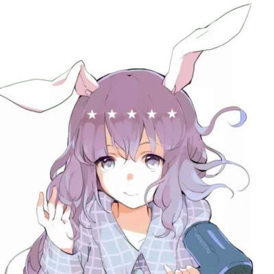 超可爱二次元女生头像呆萌图片