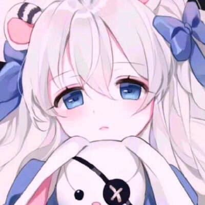 超可爱二次元女生头像呆萌图片